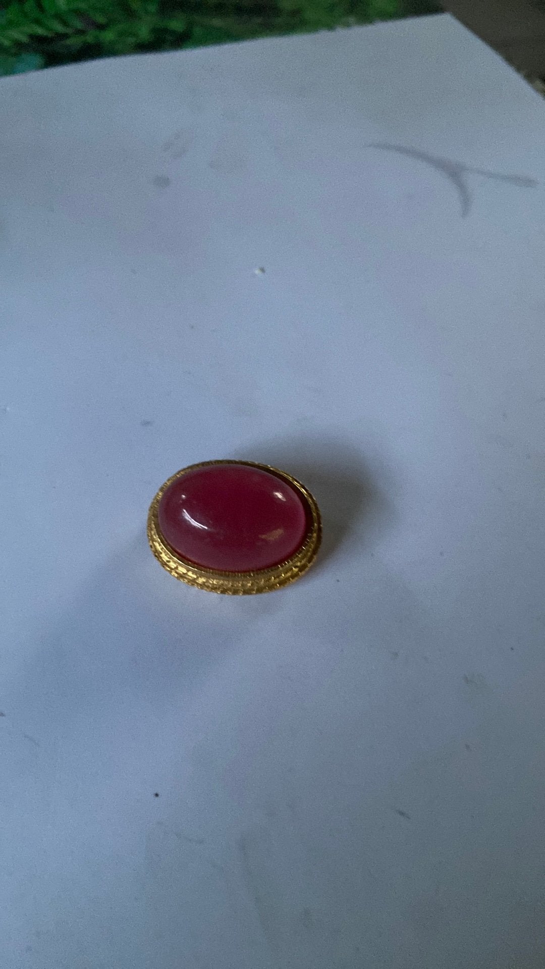 Vintage broche met speciale sluiting, Ophalen, Broche
