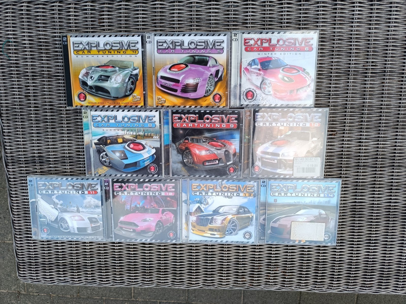 8 x Explosive Car Tuning   8 x 2 CD, Cd's en Dvd's, Ophalen of Verzenden