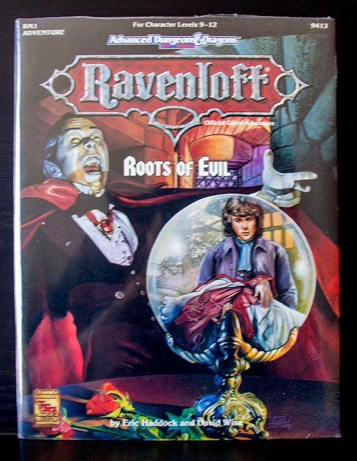 ADD2ndEd-Two Ravenloft Adventures RM1-RM2 (TSR 1993), Ophalen of Verzenden, Zo goed als nieuw, Overige soorten, Boek of Catalogus