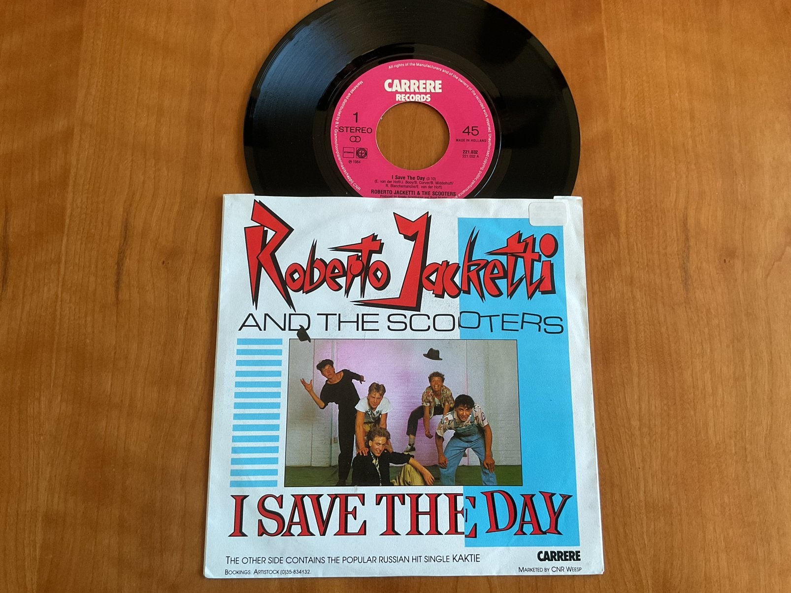 Roberto Jacketti - & The Scooters - I Save The Day., Enlèvement ou Envoi, Utilisé