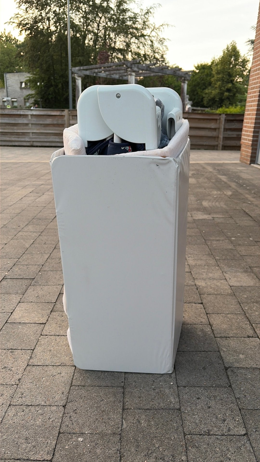 Lit de voyage avec matelas, Enlèvement, Utilisé, Matelas