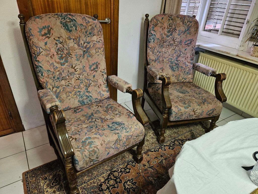2 zetels, Huis en Inrichting, Ophalen, Gebruikt, Eenpersoons