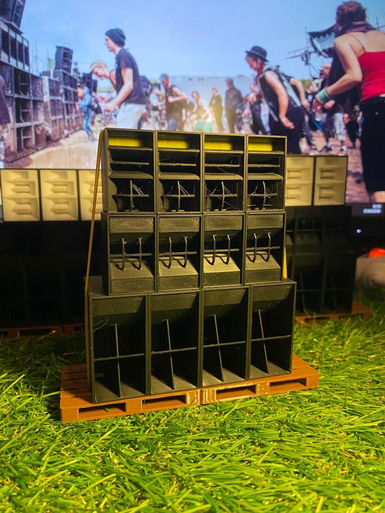 Miniature Sound System Impression– Accessoire Déco DJ Studio, Collections, Statues & Figurines, Comme neuf, Humain, Enlèvement ou Envoi