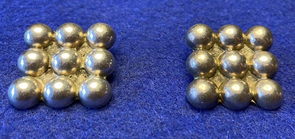 Boucles d'oreille antiques Mexique Taxco en argent, Bijoux, Sacs & Beauté, Bijoux anciens, Enlèvement ou Envoi, Argent, Boucles d'oreilles