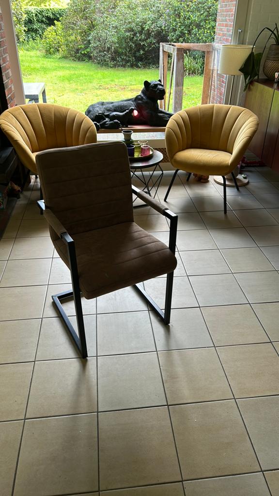4x eetkamerstoel te koop, Ophalen, Gebruikt