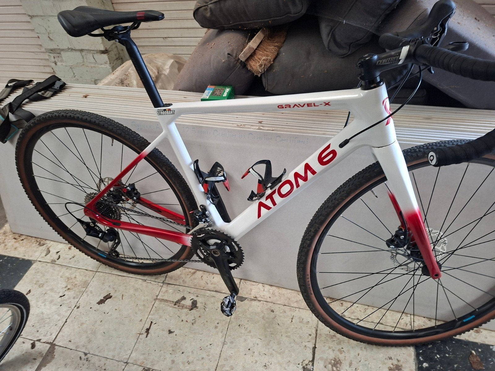 Gravelbike taille petite/moyenne. Marque : Atom 6, Vélos & Vélomoteurs, Enlèvement