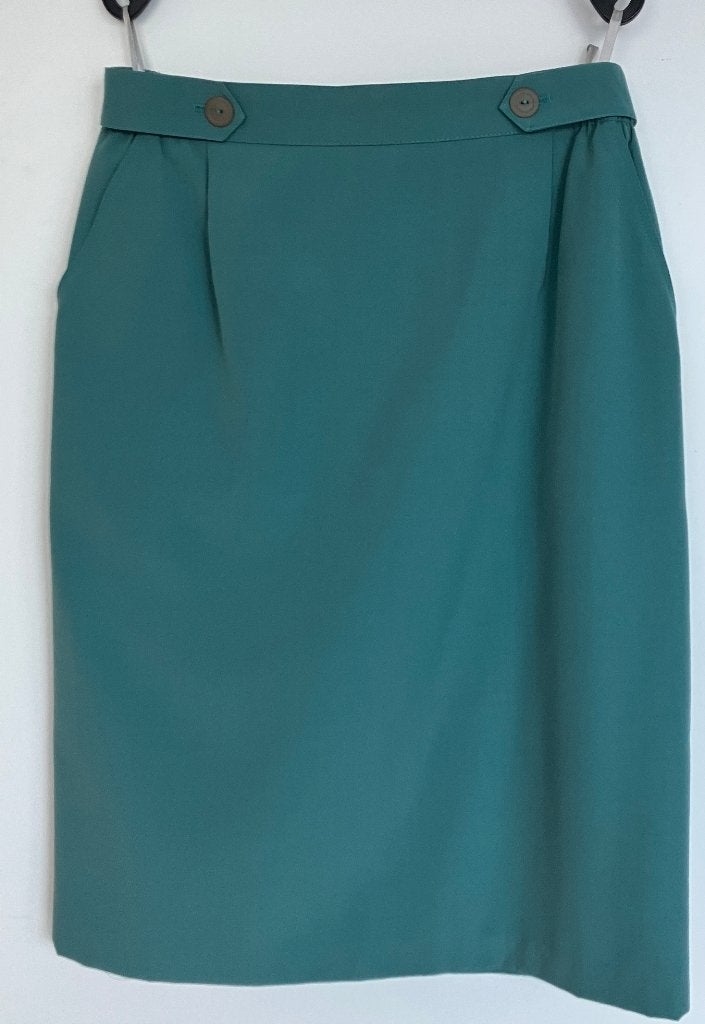 rokje met fijne scheerwol-rokje Esprit en andere, Maat 38/40 (M), Trevira en esprit, Bruin, Nieuw