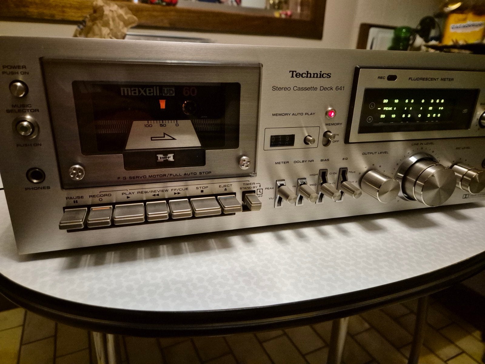 Technics rsm-641 (1978) ️, Enlèvement, Simple