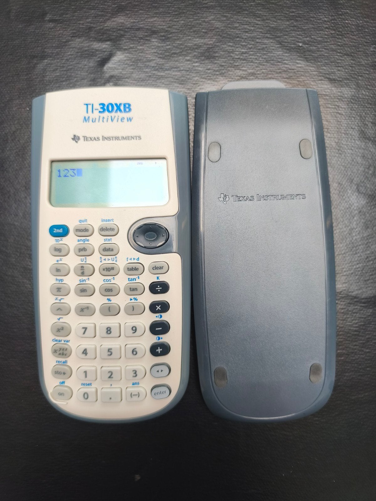 Rekenmachine TI-30XB, Enlèvement