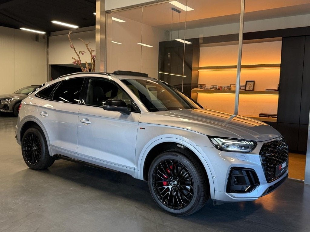 Audi Q5 55 TFSI E S line Quattro 367PK sportback Panorama, Autos, Cuir et Alcantara, Achat, Euro 6, Entreprise