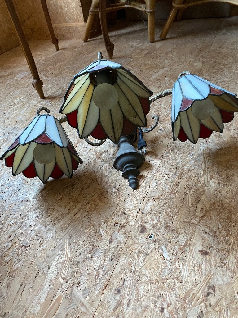 Wandverlichting in tiffany, Ophalen