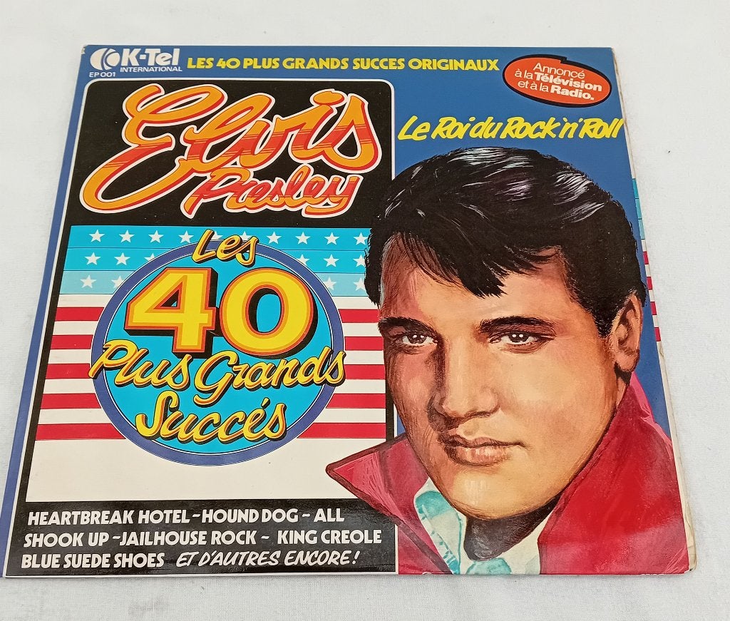 Unieke dubbel LP Elvis Presley, Enlèvement ou Envoi, Rock 'n' roll, Comme neuf, Double LP