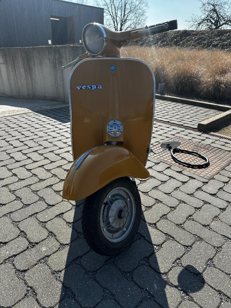 Vespa Piaggio 50cc, Fietsen en Brommers, Ophalen, Tweetakt, Gebruikt, Klasse B (45 km/u)