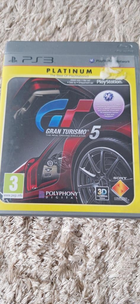 Jeu de voiture gran turismo 5 complet avec cd boite et notic, Consoles de jeu & Jeux vidéo