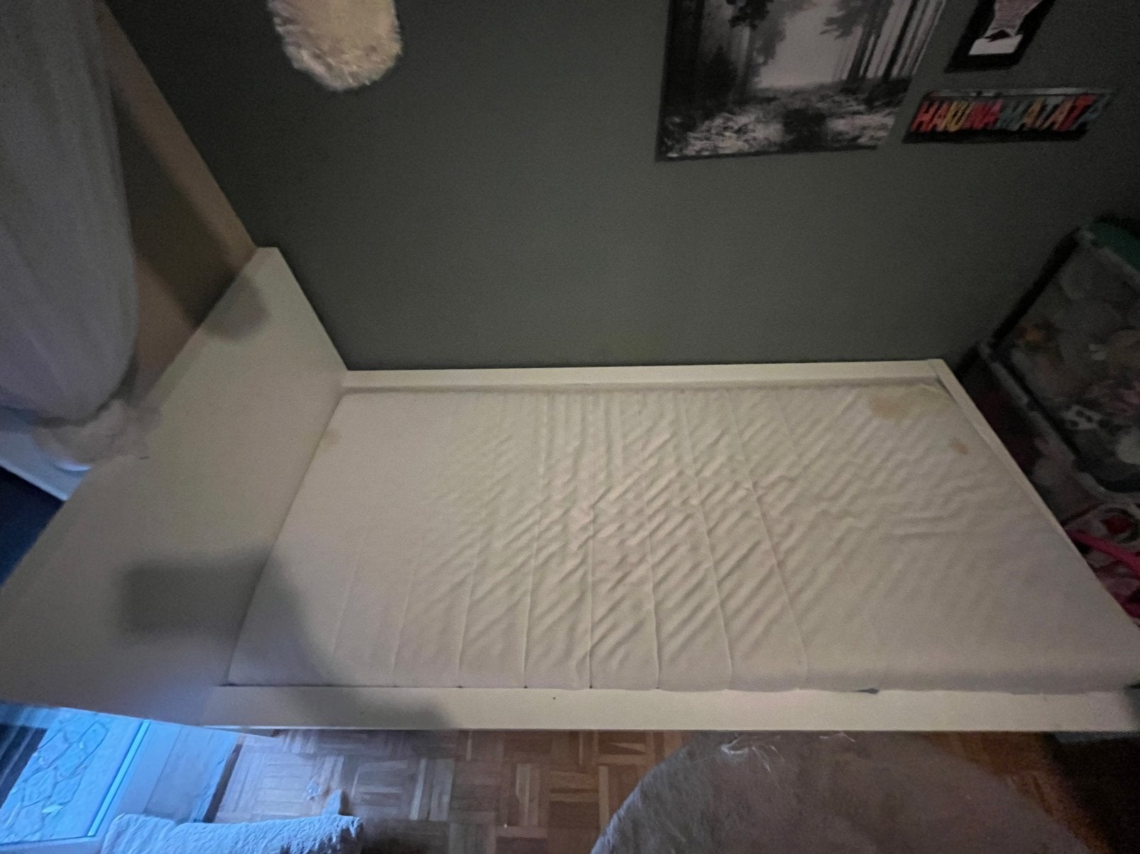 1 persoonsbed, Huis en Inrichting, Slaapkamer | Bedden, Ophalen, Gebruikt