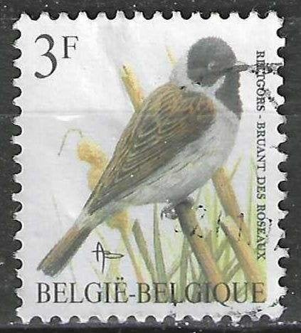 Belgique 1991 - Yvert/OBP 2425 - Buzin - Reed Bunting (ST), Timbres & Monnaies, Timbres | Europe | Belgique, Envoi, Affranchi