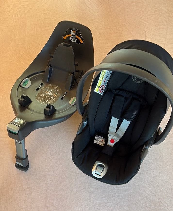 Cybex Cloud Z I-size plus deep black + basis, Kinderen en Baby's, Zo goed als nieuw, Ophalen, Overige merken, Verstelbare rugleuning