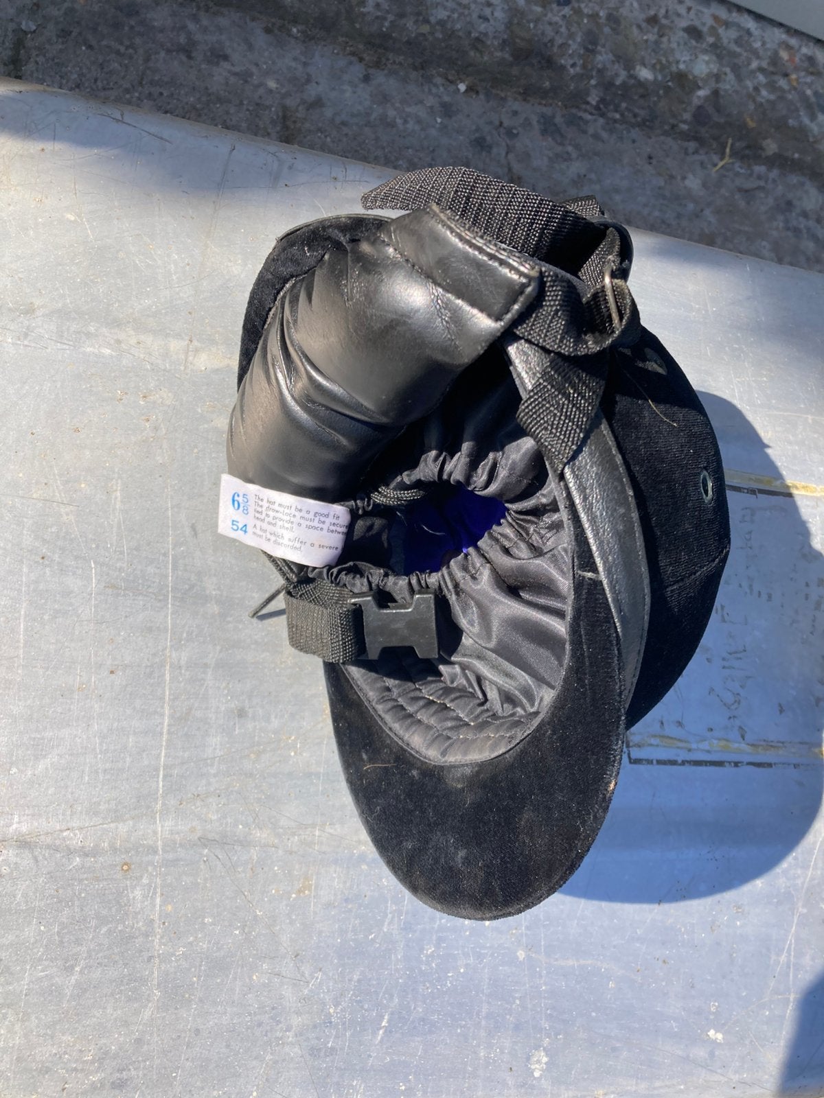 Casque d'équitation., Vêtements | Femmes, Chapeaux & Casquettes, Enlèvement, Porté