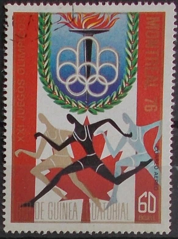 Olympische Spelen 1976 Montreal, Postzegels en Munten, Verzenden, Gestempeld, Sport