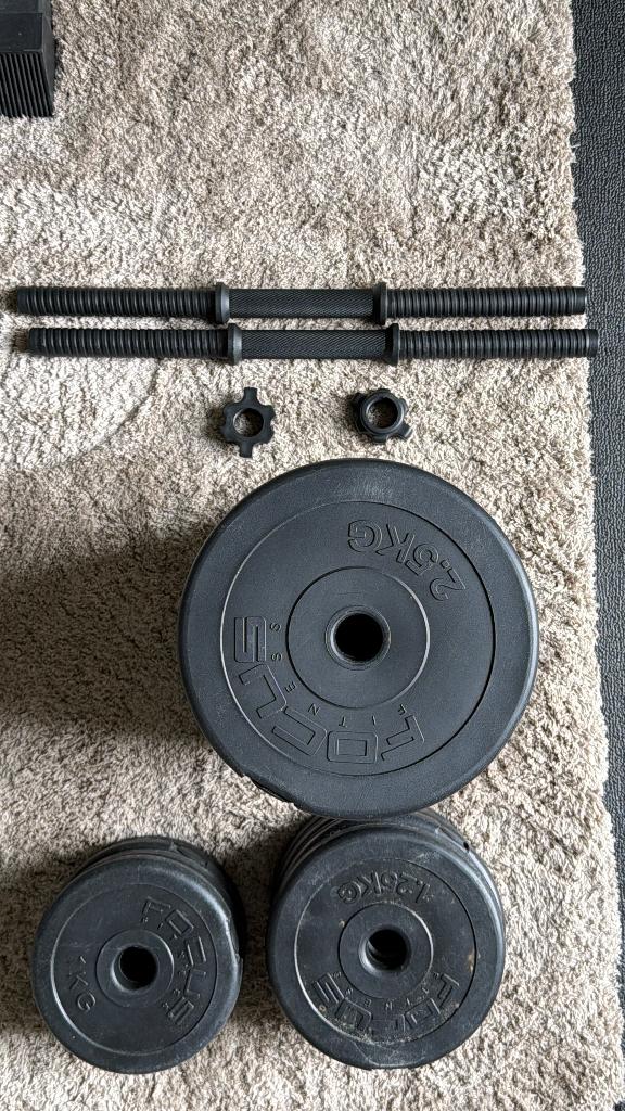 Dumbell set, Sports & Fitness, Équipement de fitness, Enlèvement, Utilisé, Haltère