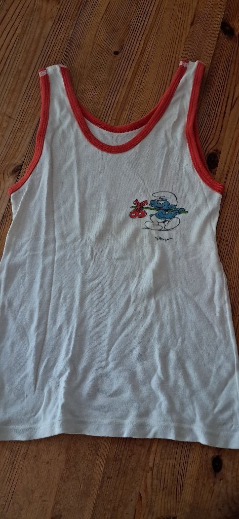 Onderhemdje meisje jongen vintage +-  8 9 jaar ?, Ophalen, Gebruikt, Jongen of Meisje, Nacht- of Onderkleding