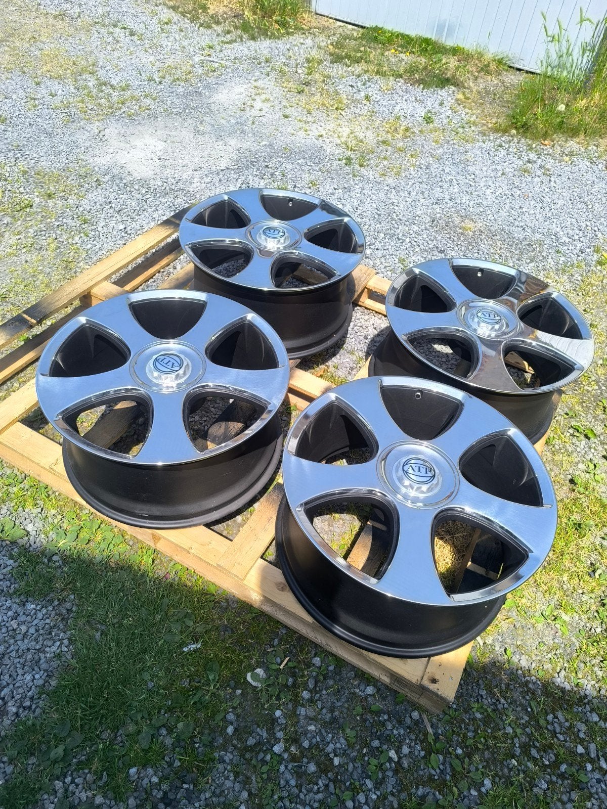 Jantes neuves chromées 22pouces 5x120, Enlèvement