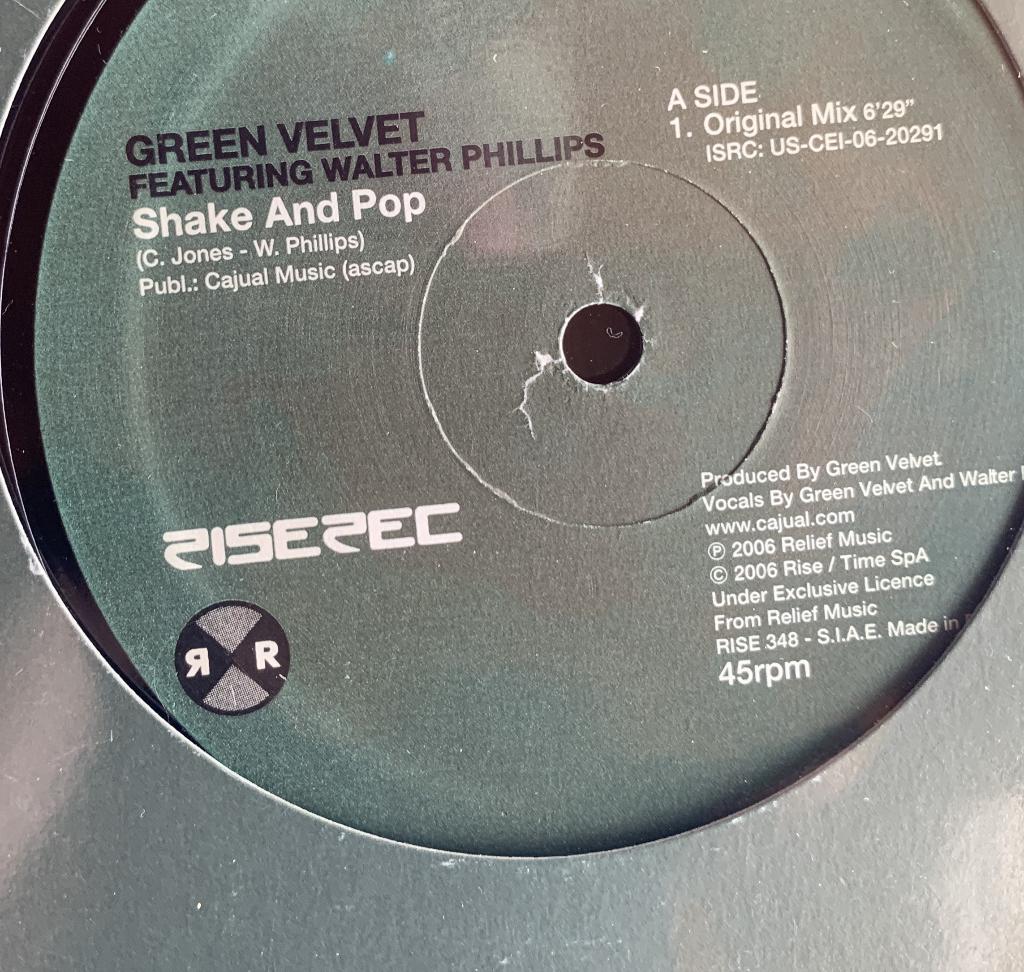 Green Velvet – Shake And Pop, Cd's en Dvd's, Vinyl | Dance en House, Ophalen of Verzenden