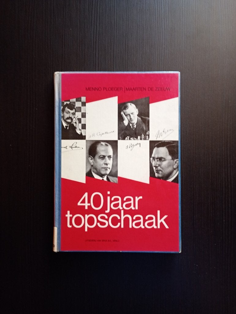 40 jaar top schaak, Hobby en Vrije tijd, Ophalen of Verzenden, Minder dan 500 stukjes, Zo goed als nieuw, Schaken