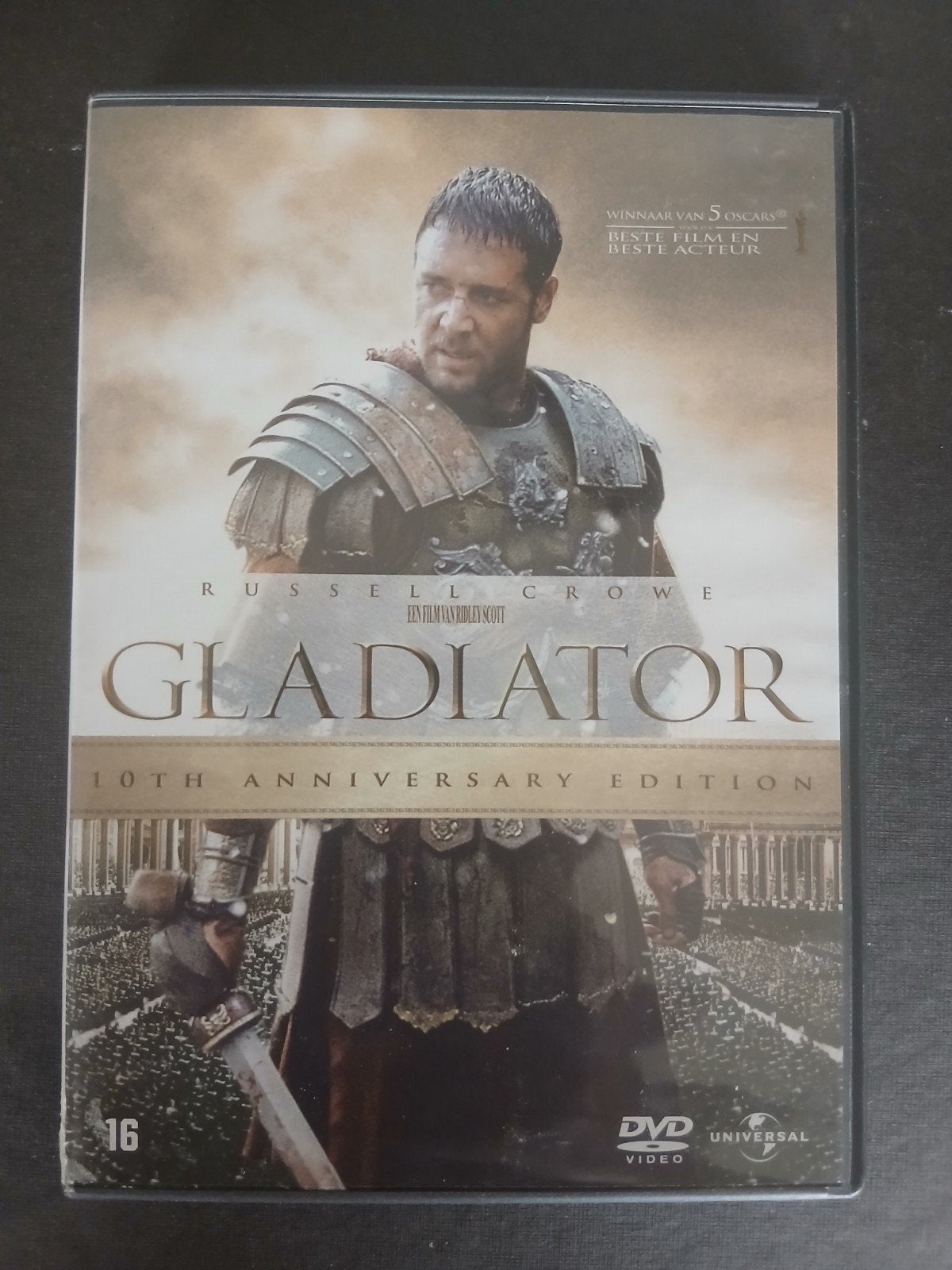 Gladiator (2000) Russel Crowe, Joaquin Phoenix, CD & DVD, DVD | Action, Historique, Enlèvement ou Envoi, Anglais, Néerlandais