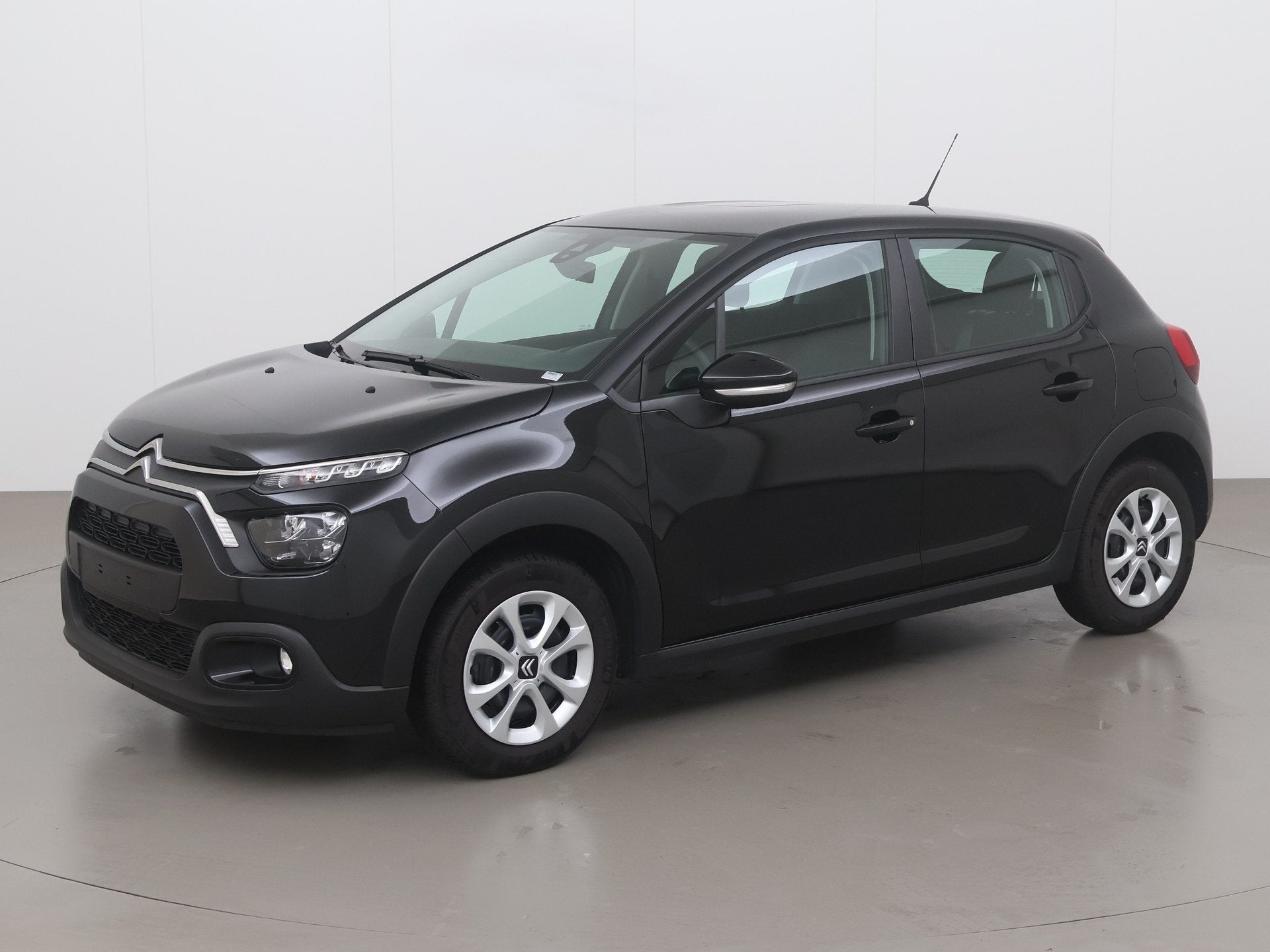 Citroen C3 puretech feel 83, Zwart, Bedrijf, Handgeschakeld, 5 deurs