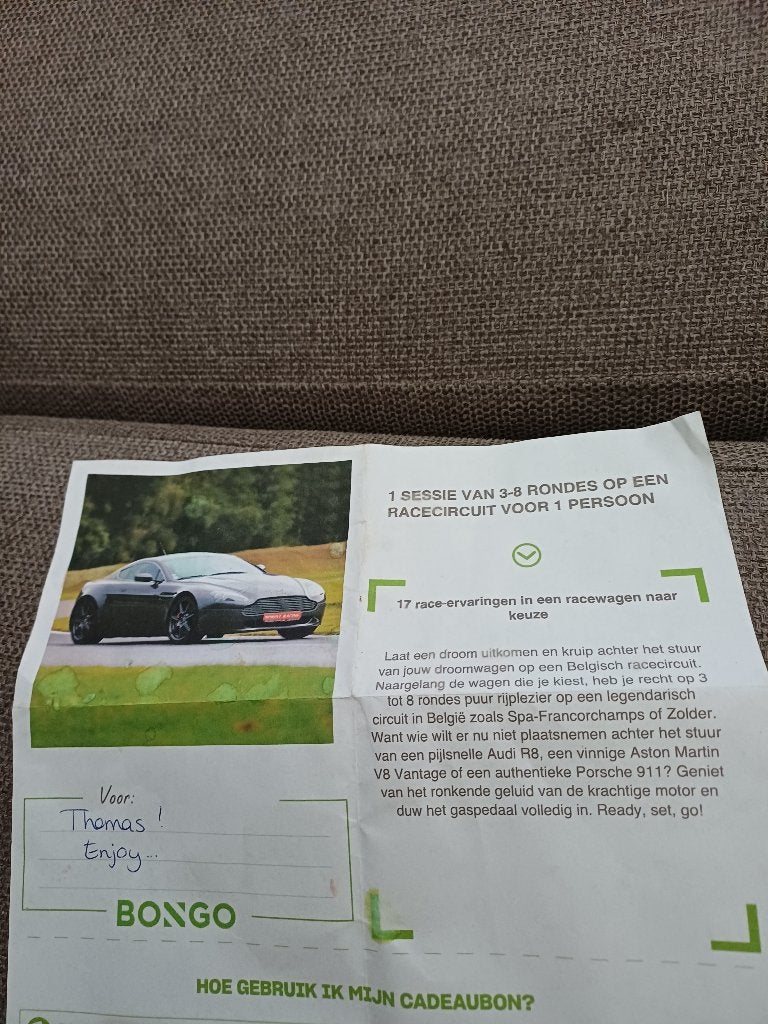 Race (circuit rijden), Eén persoon