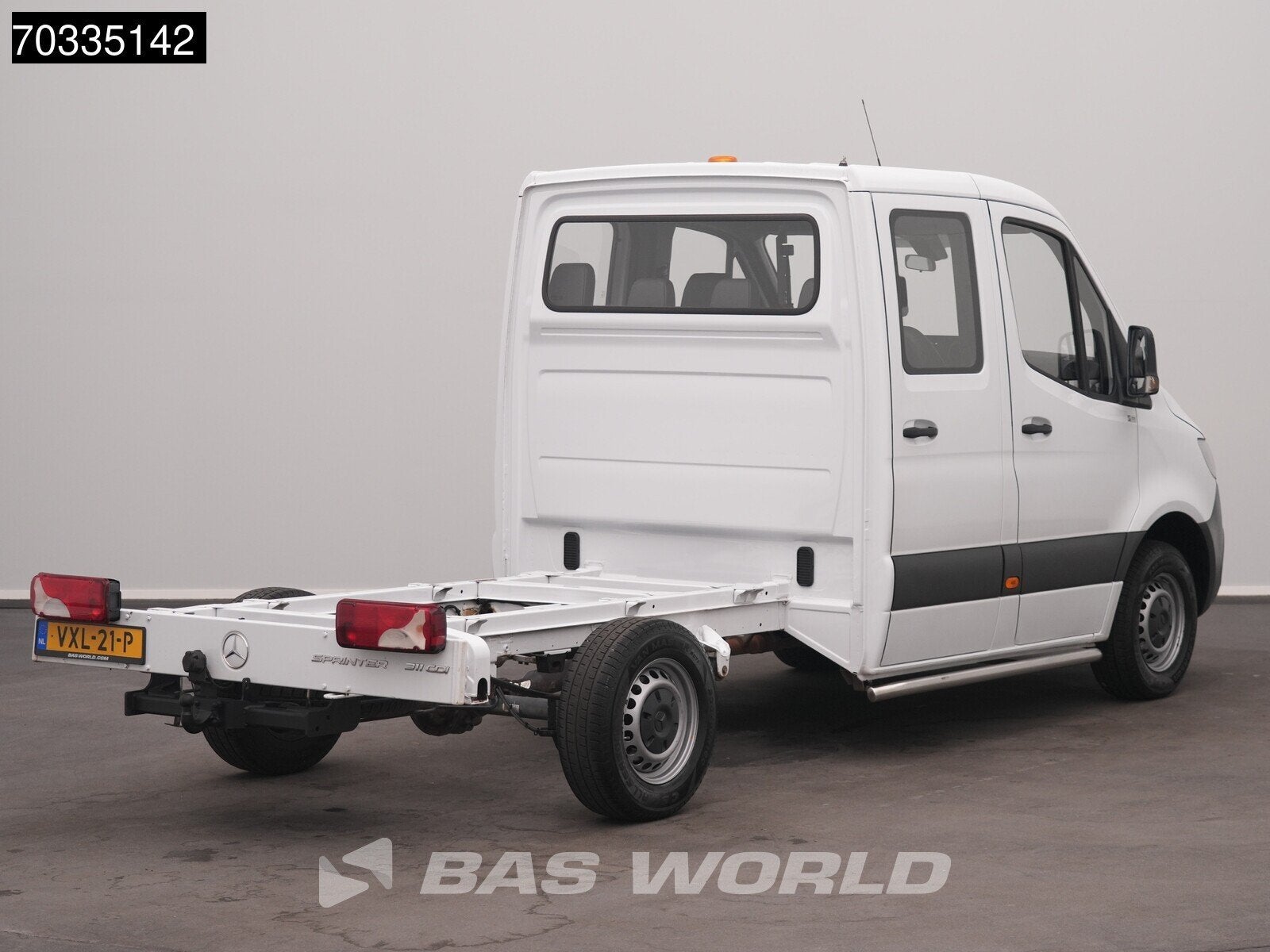 Mercedes Sprinter 311 CDI Chassis Cabine Dubbel Cabine Trekh, Cuir, Achat, Cruise Control, Euro 6