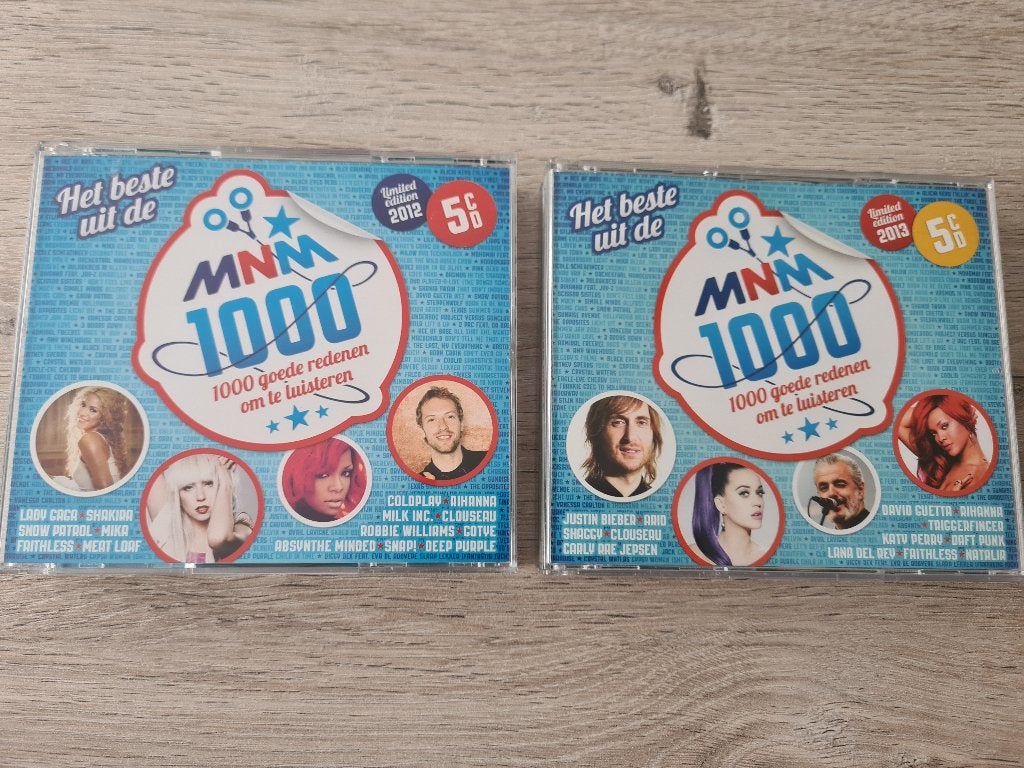 Het Beste Uit De MNM 1000 cd's, Cd's en Dvd's, Ophalen of Verzenden, Zo goed als nieuw