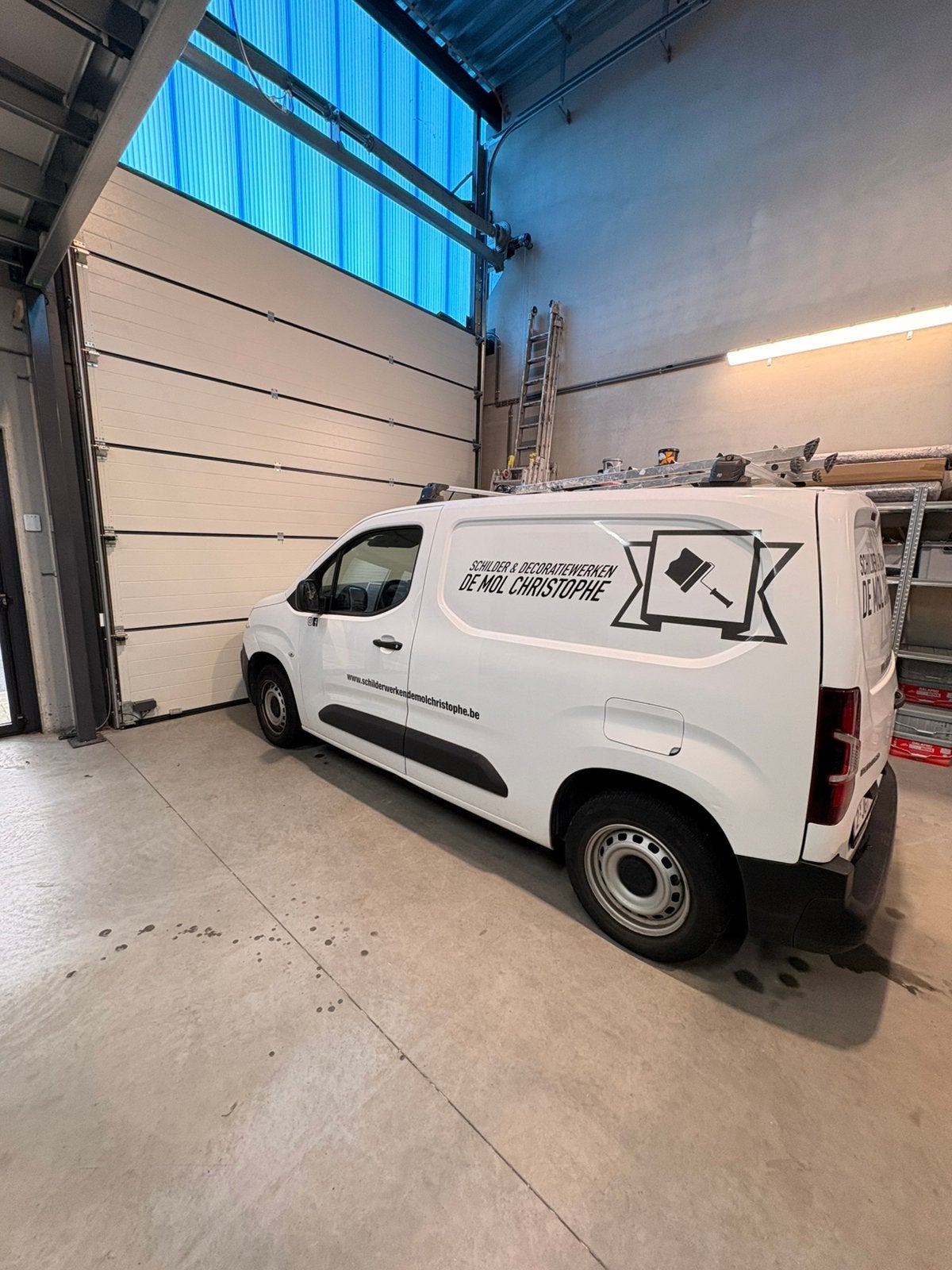 Citroen berlingo (btw wagen), Stof, Citroën, Wit, Te koop