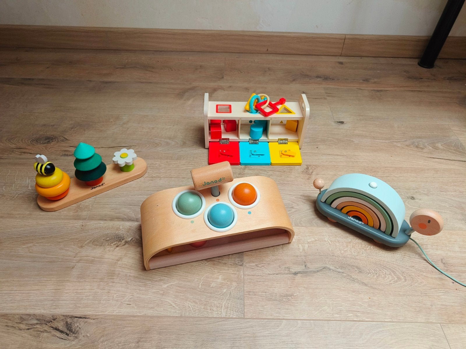 Lot de jeux en bois ( Janod ), Enlèvement, Utilisé, Autres types