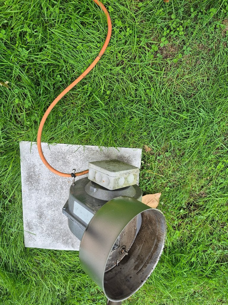 RVS schouw met afzuiging, Enlèvement, Comme neuf, Ventilateur et Extracteur
