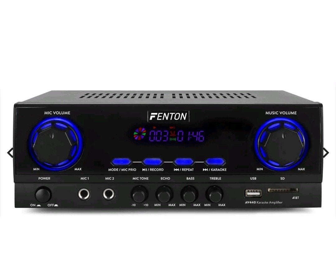 Fenton AV440 400w, Audio, Tv en Foto, Ophalen of Verzenden, Zo goed als nieuw, 120 watt of meer, Overige merken
