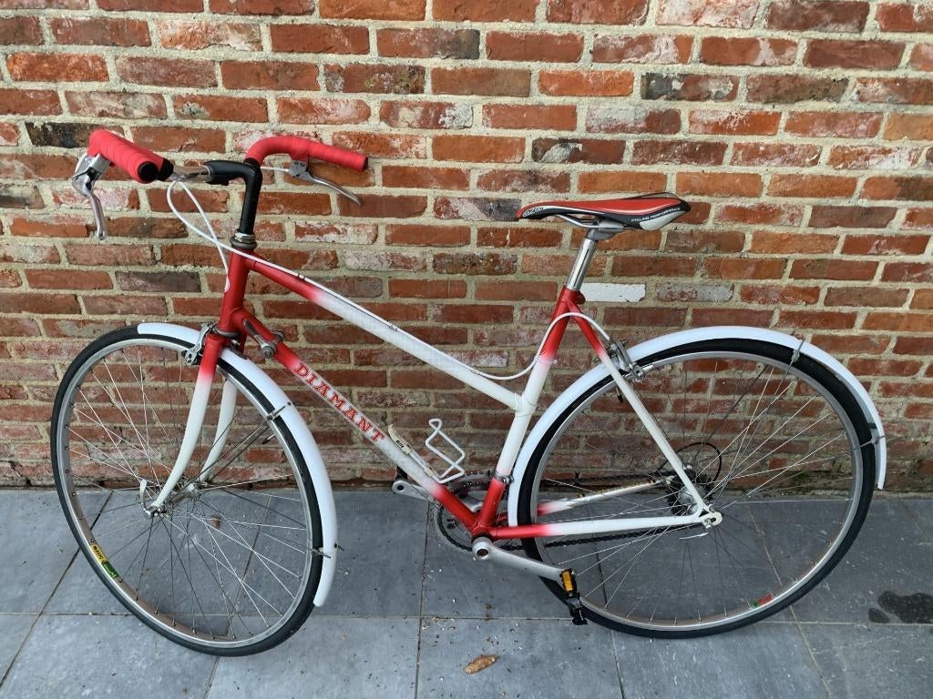 Retro koersfiets dames, Ophalen, Zo goed als nieuw