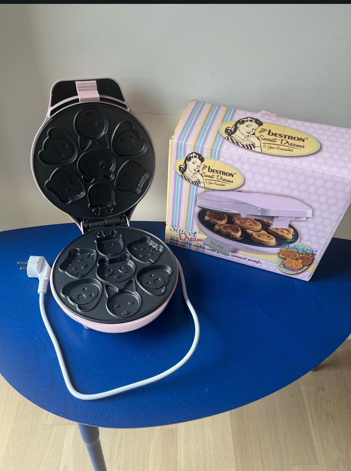Leuke mini cookie maker van Bestron, Ophalen, Zo goed als nieuw