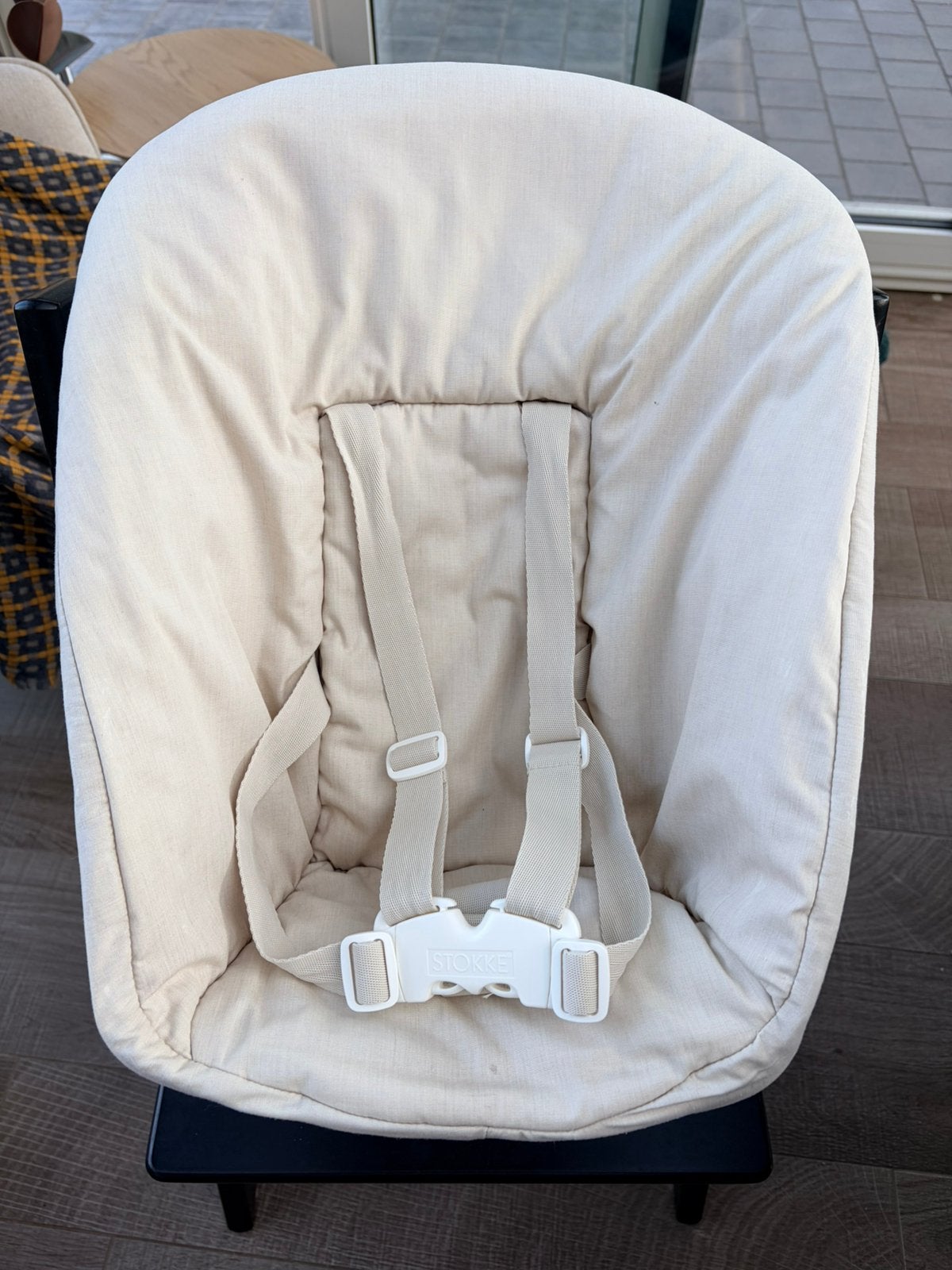 Stokke Tripp Trapp Newborn Set – beige/ecru, Ophalen, Zo goed als nieuw