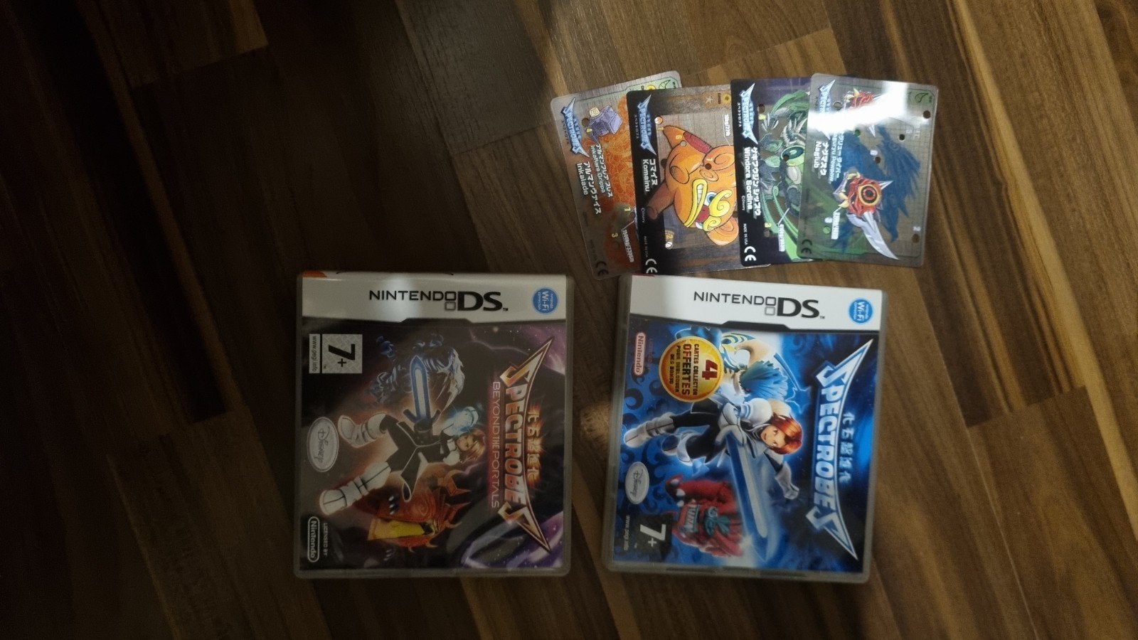 Jeux  Nintendo  ds spectrobes, Enlèvement