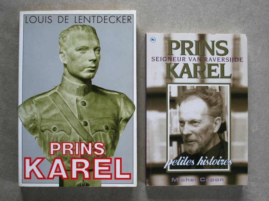 Prins Karel: biografische publicaties., Collections, Maisons royales & Noblesse, Enlèvement ou Envoi, Utilisé, Magazine ou livre