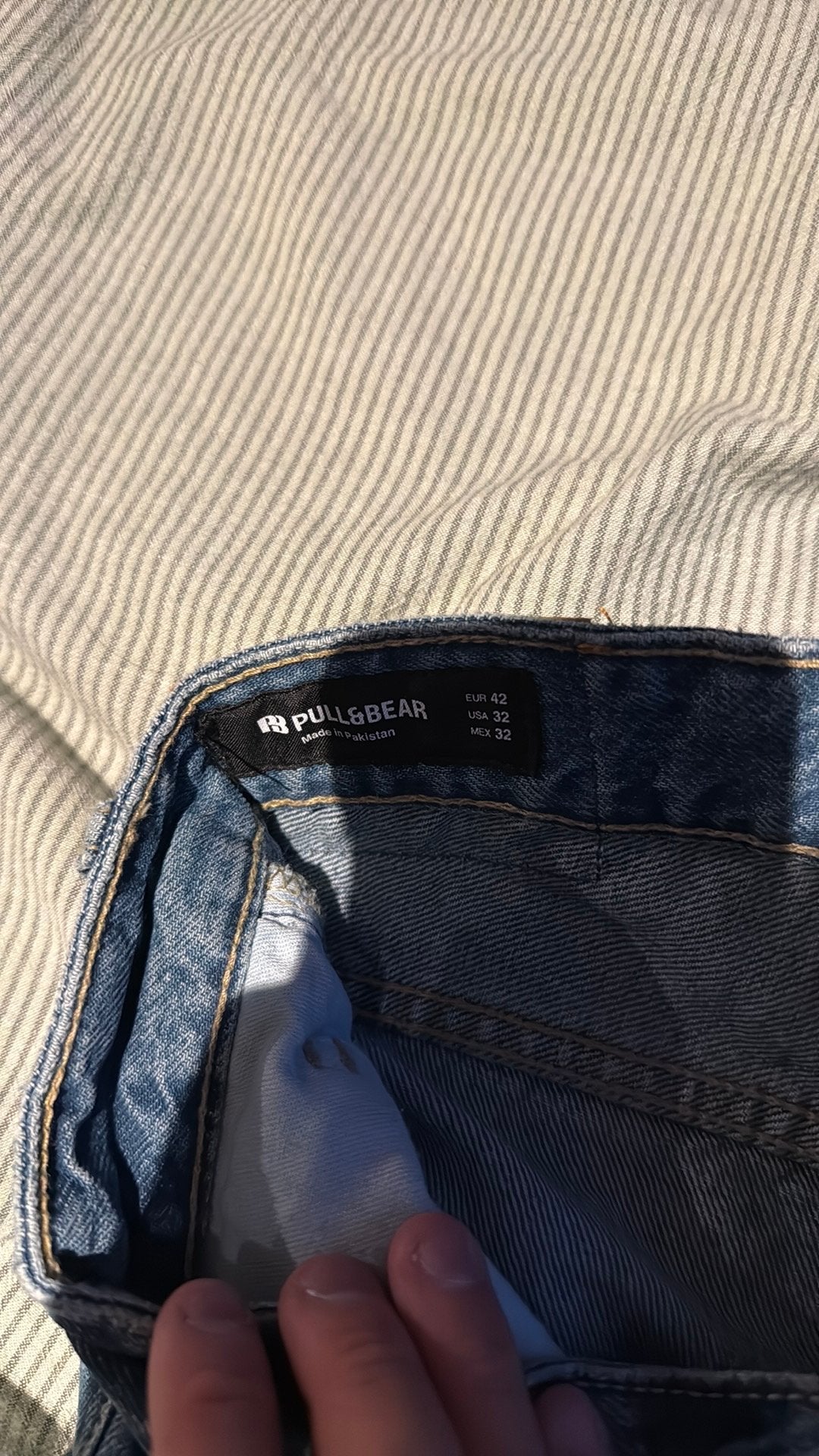 Wijden broek mannen pull en Bear, Vêtements | Hommes, Jeans, Enlèvement, Neuf, Gris