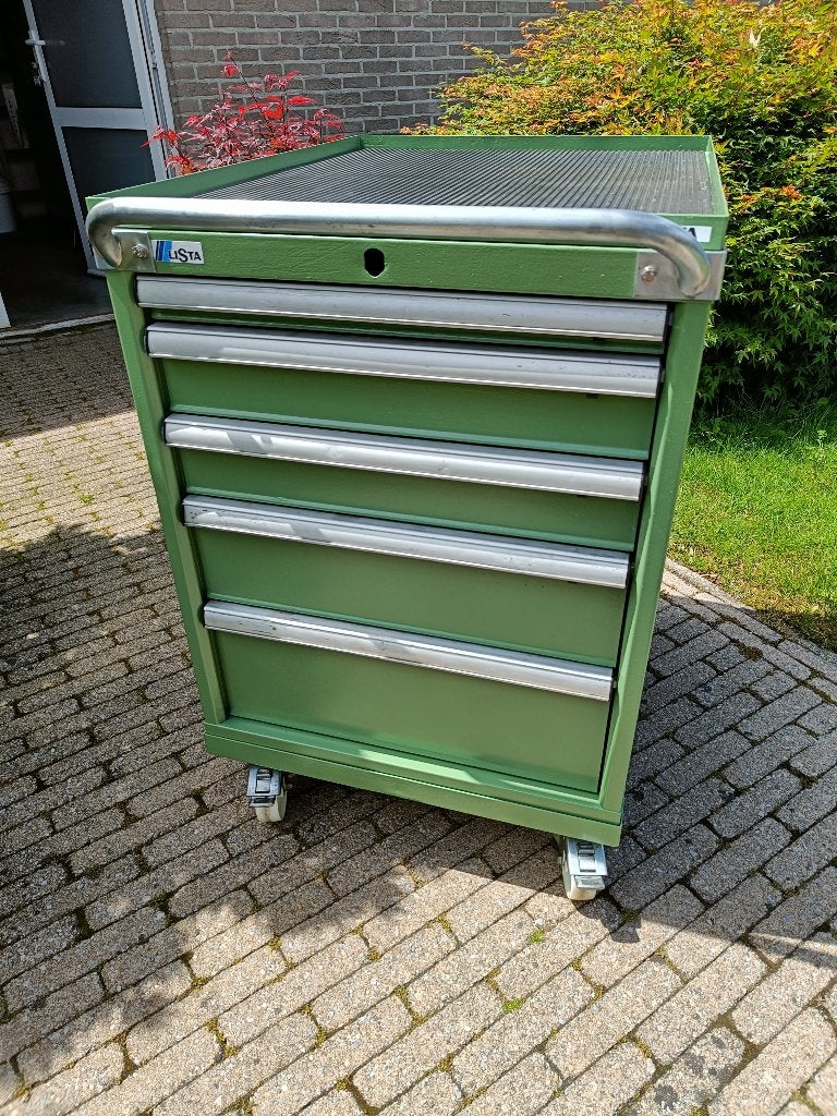 Lista werkplaats schuivenkast op wielen, Ophalen, Zo goed als nieuw