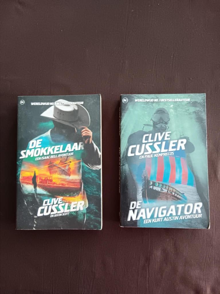 2 BOEKEN VAN CLIVE CUSSLER, Boeken, Avontuur en Actie, Ophalen
