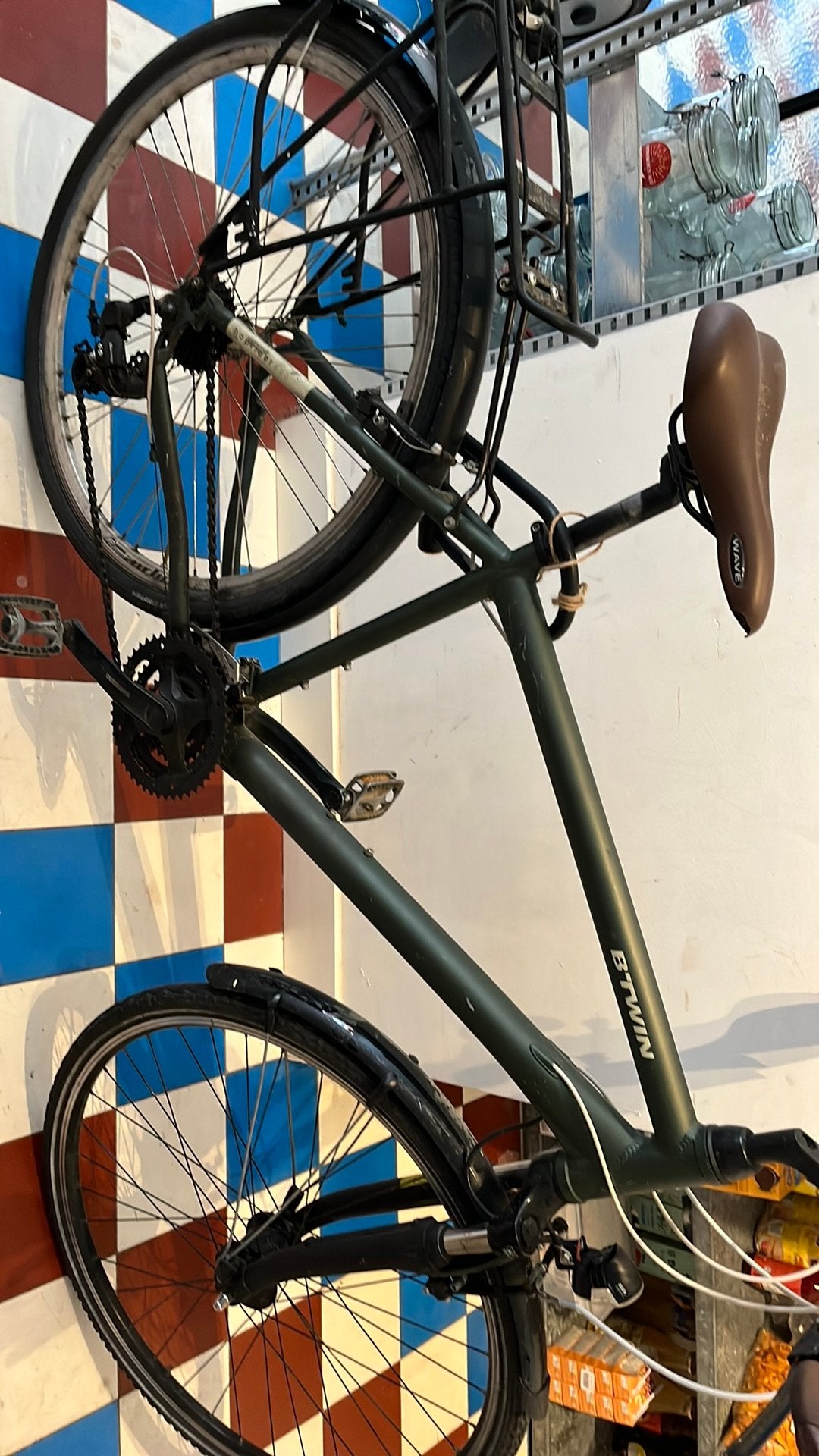 BTWIN stadsfiets hoprider, Ophalen, Gebruikt