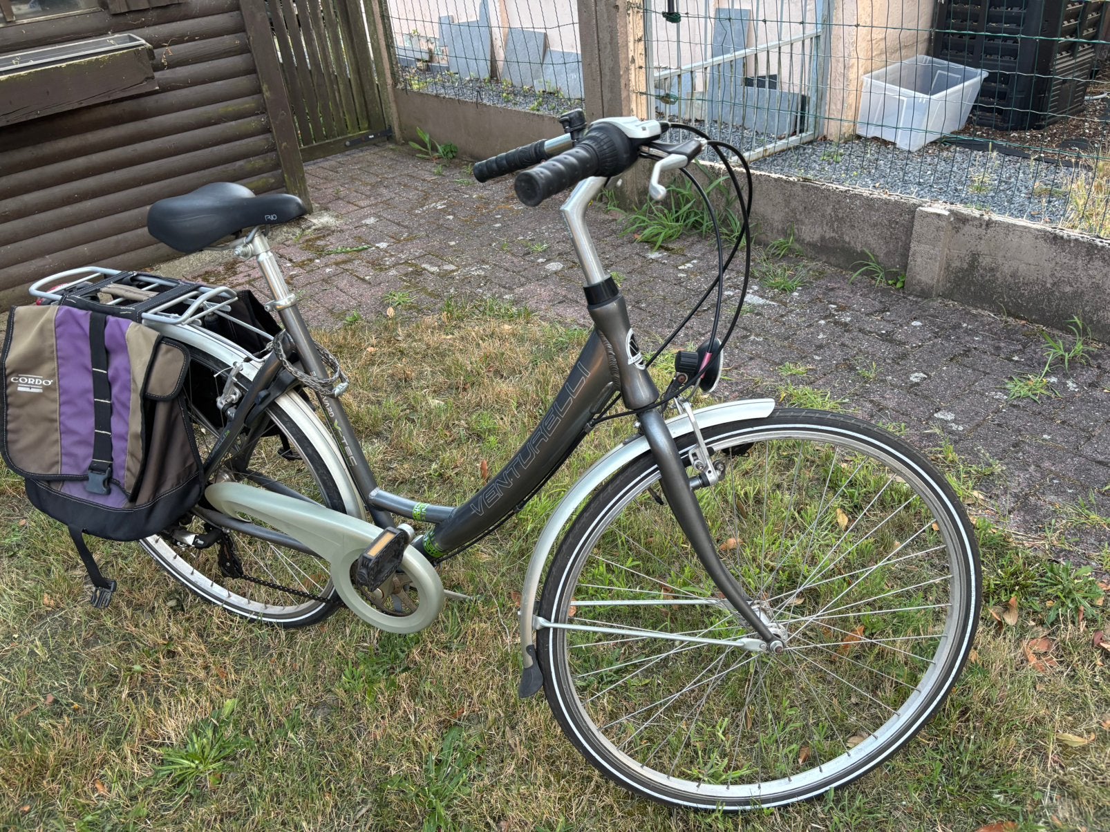 Venturelli damesfiets/ stadsfiets 28”, Gebruikt, Velgrem, Versnellingen, Ophalen