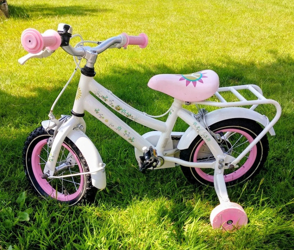 kinderfiets 12 inch, Ophalen, Zijwieltjes, Velgrem, Minder dan 16 inch