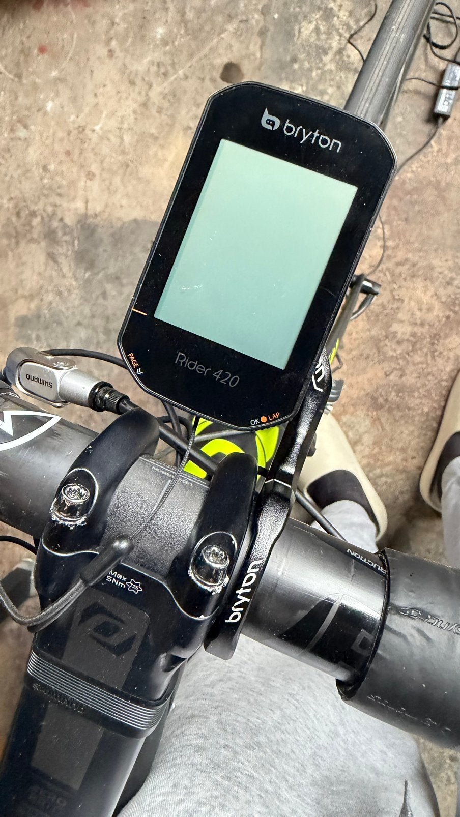 Bryton fiets gps, Fietsen en Brommers, Fietsaccessoires | Fietscomputers, Ophalen of Verzenden, GPS, Zo goed als nieuw