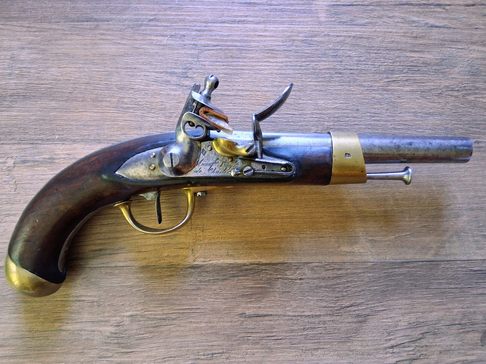 Frans cavalerie vuursteenpistool ANXIII, 1814, Napoleon, Ophalen of Verzenden